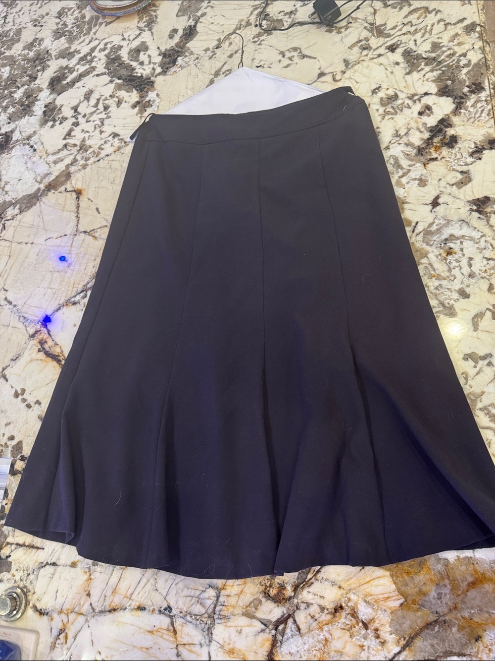 long tall sally Dark Navy A-Line Panel Skirt